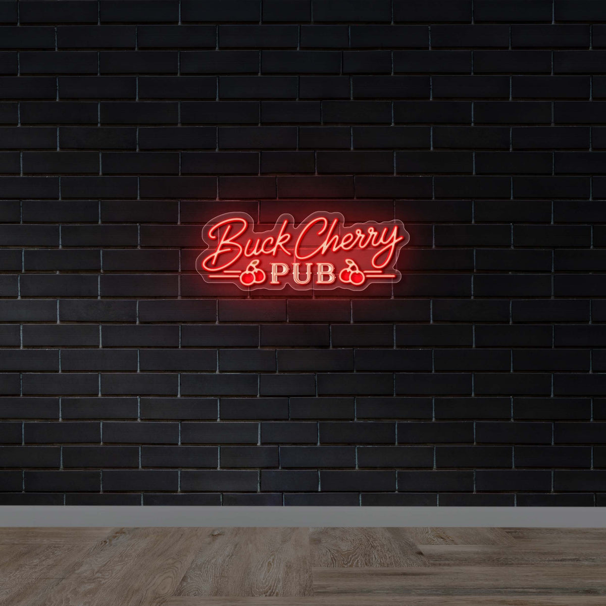 Buck Cherry Pub Neon Sign - Premium Neon Artwork