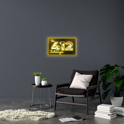 The 412 Xchange - Premium Neon Artwork