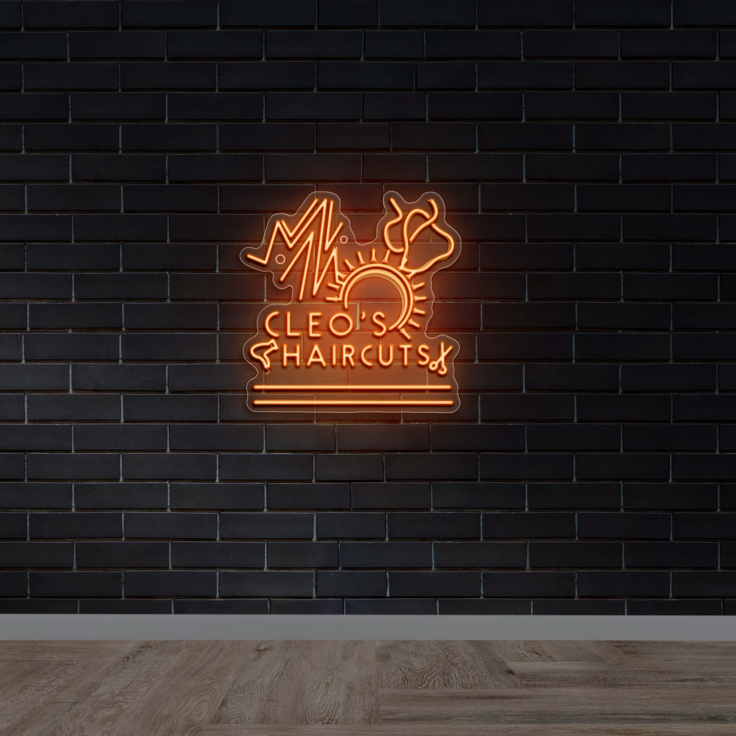 CLEO'S HAIRCUTS - Premium Neon Artwork