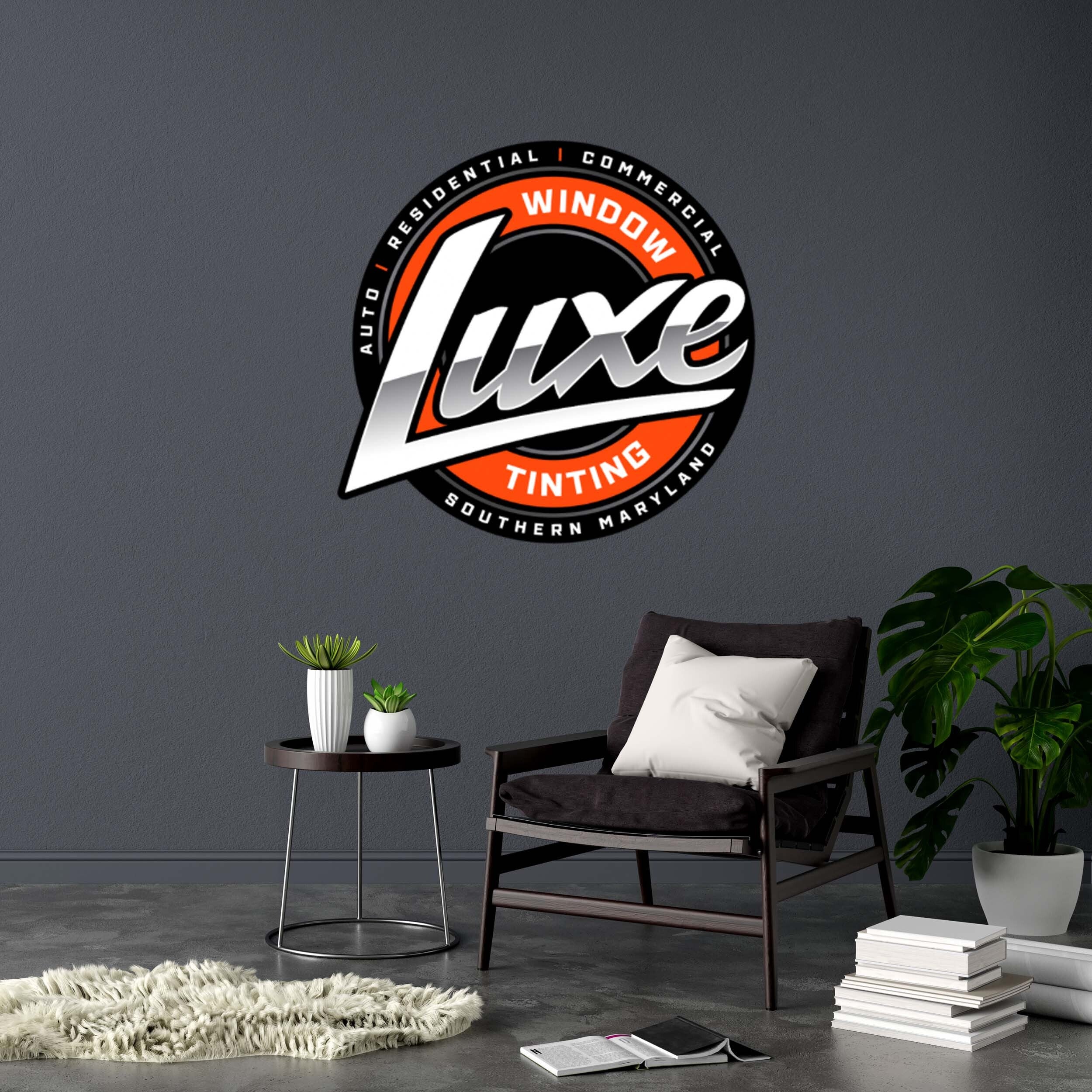 Luxe WINDOW TINTING - Premium Neon Artwork