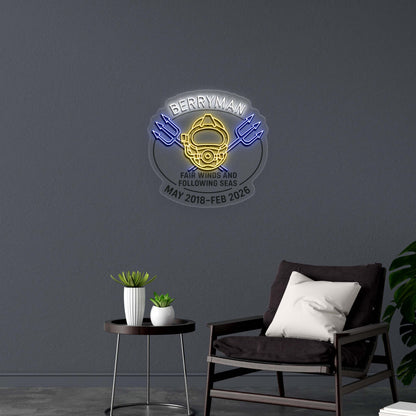 BERRYMAN - Premium Neon Artwork