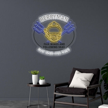 BERRYMAN - Premium Neon Artwork