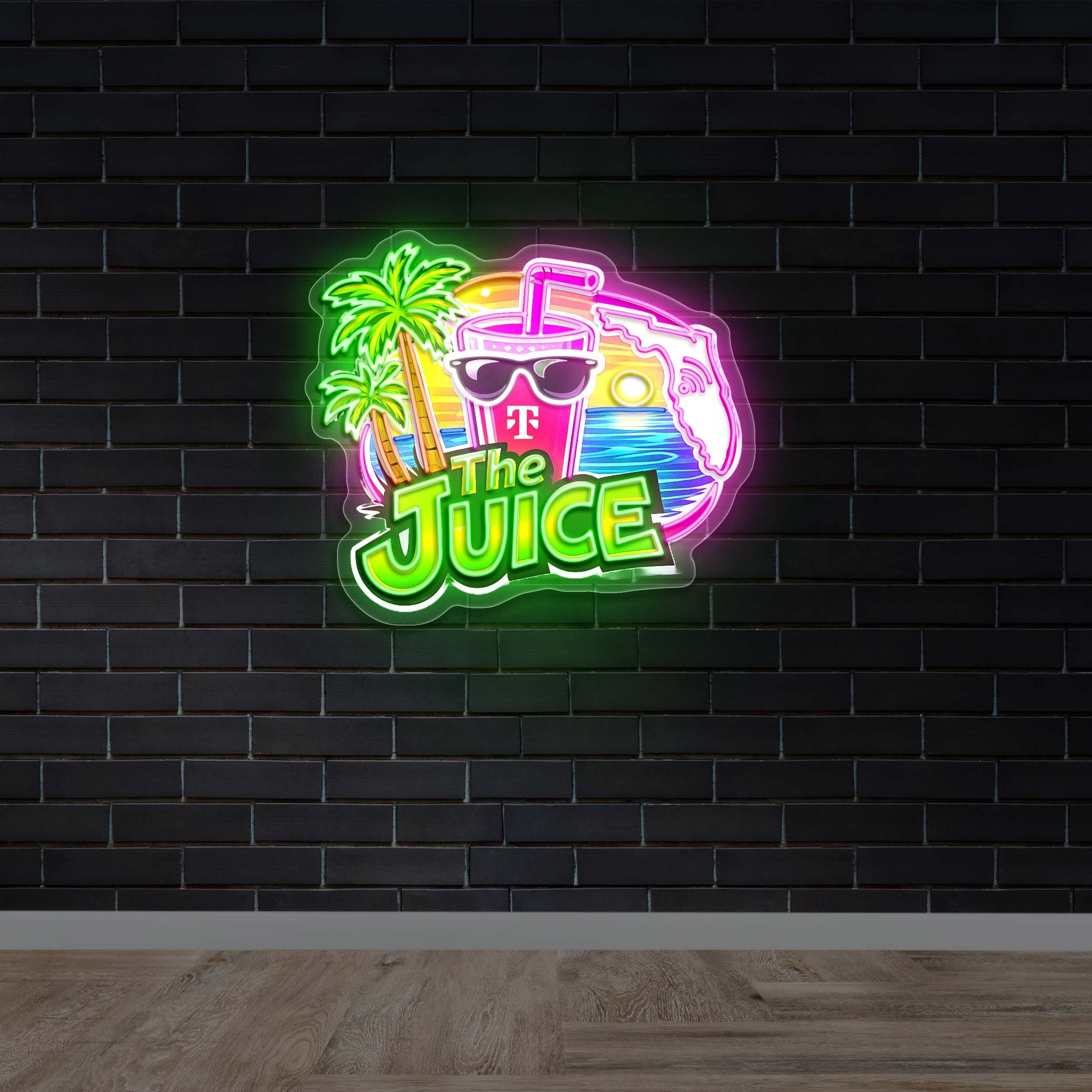 THE JUICE - Premium Neon Artwork