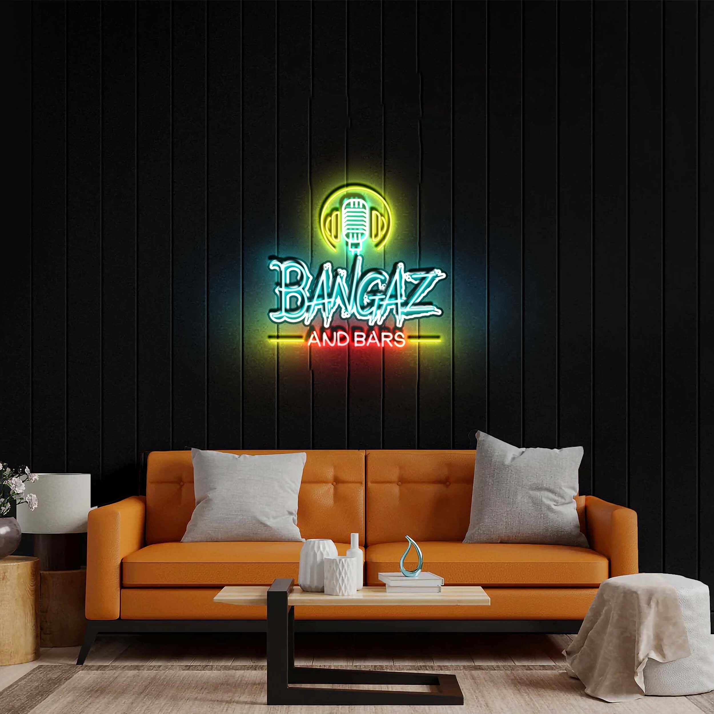 Bangaz and Bars - Premium Neon Artwork