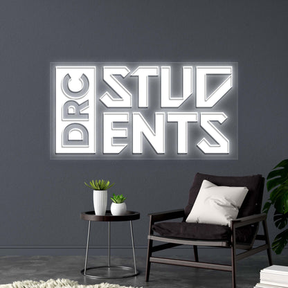 DRC STUDENTS - Premium Neon Artwork