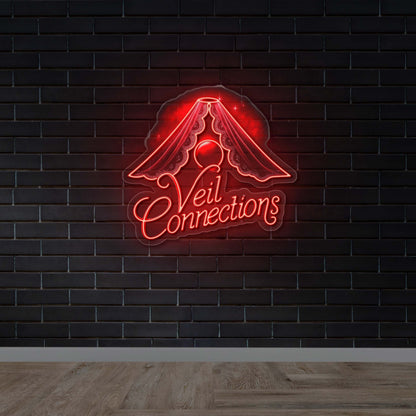 VEIL CONNECTIONS - Premium Neon Artwork