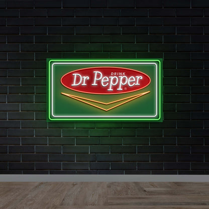 Dr. Pepper - Premium Neon Artwork