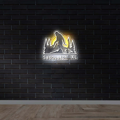 Sasquatch XL - Premium Neon Artwork