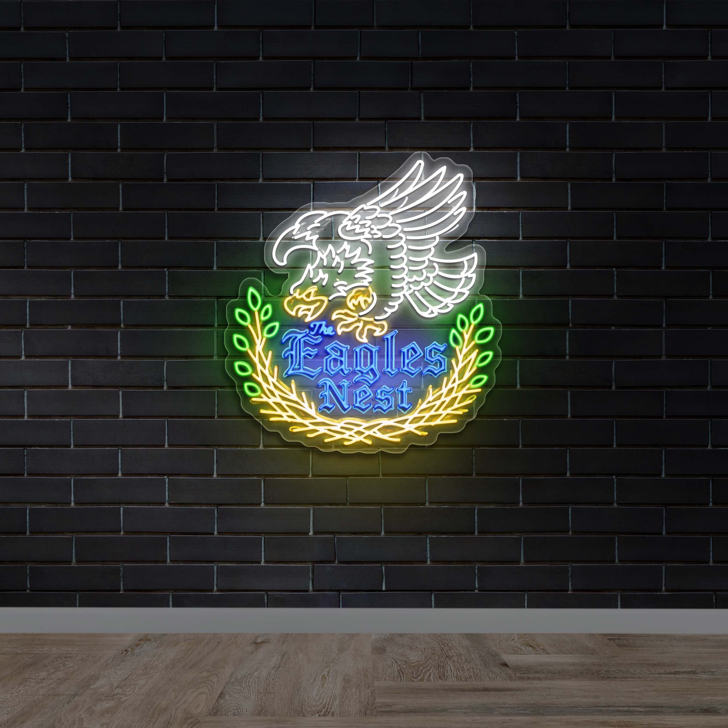 The Eagles Nest - Premium Neon Artwork