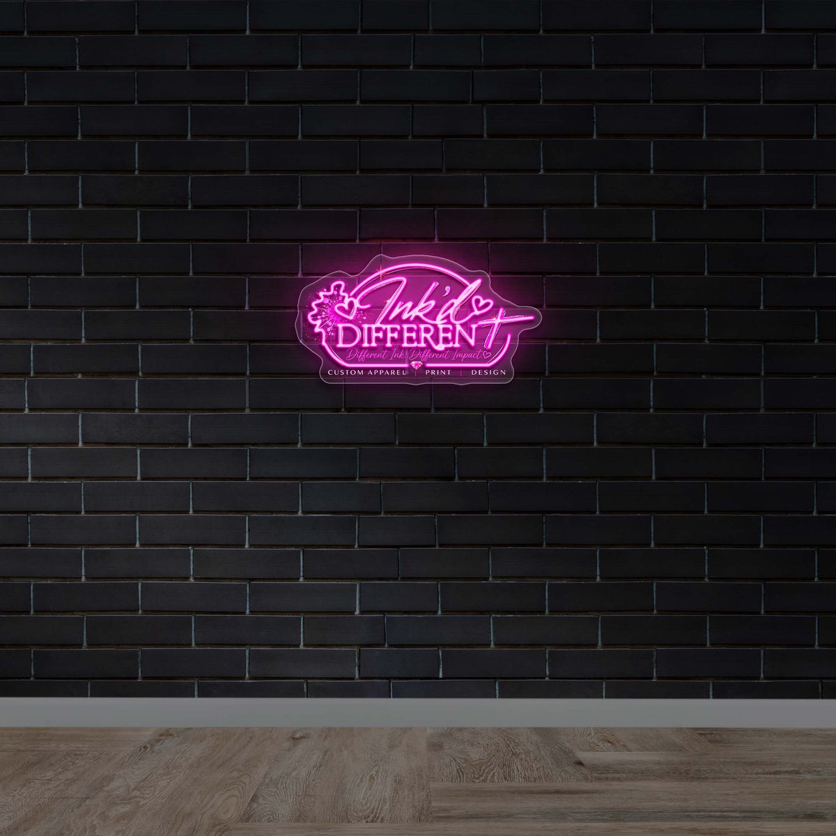 Ink'd Different - Premium Neon Artwork
