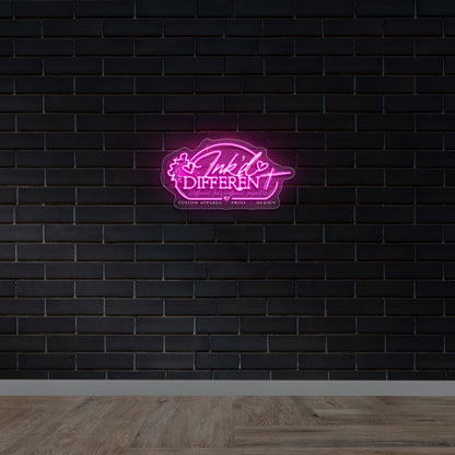 Ink'd Different - Premium Neon Artwork