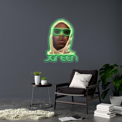 JGREEN - Premium Neon Artwork