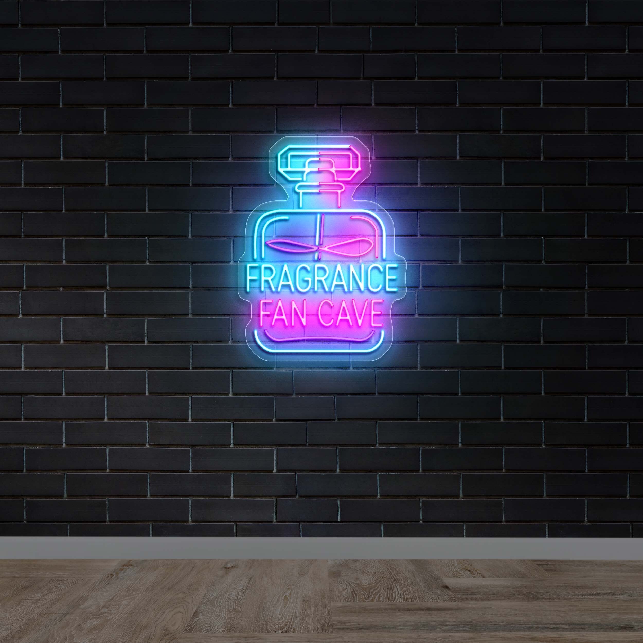 FRAGRANCE FAN CAVE - Premium Neon Artwork