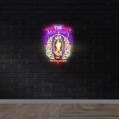 The Mortuary - Premium Neon Artwork