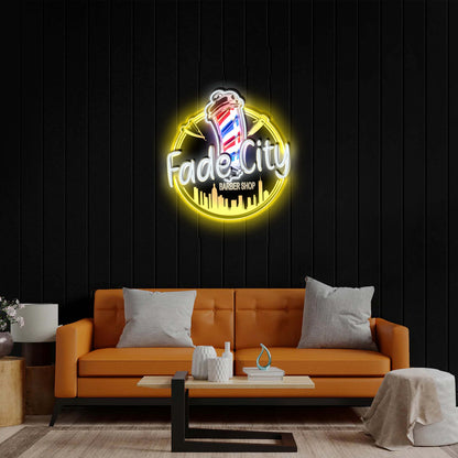 Fade City – Premium Neon Artwork