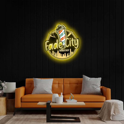 Fade City – Premium Neon Artwork