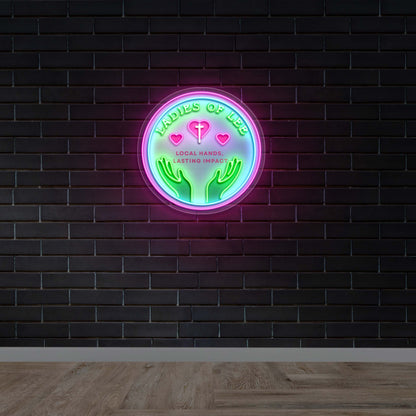 LADIES OF LEE - Premium Neon Artwork