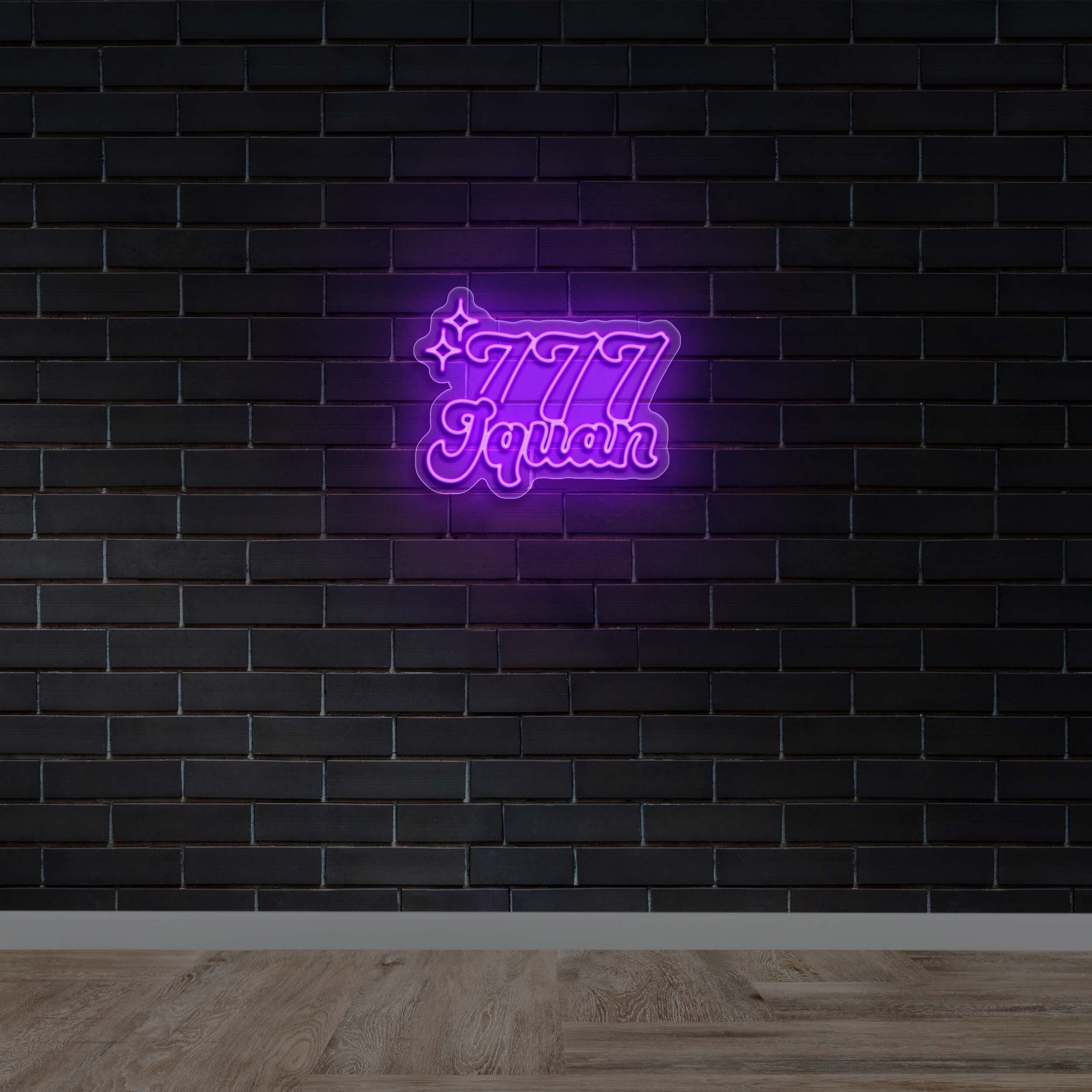 777 Jquan - Premium Neon Artwork