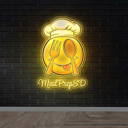 Meal Prep SD - Premium Neon Artwork