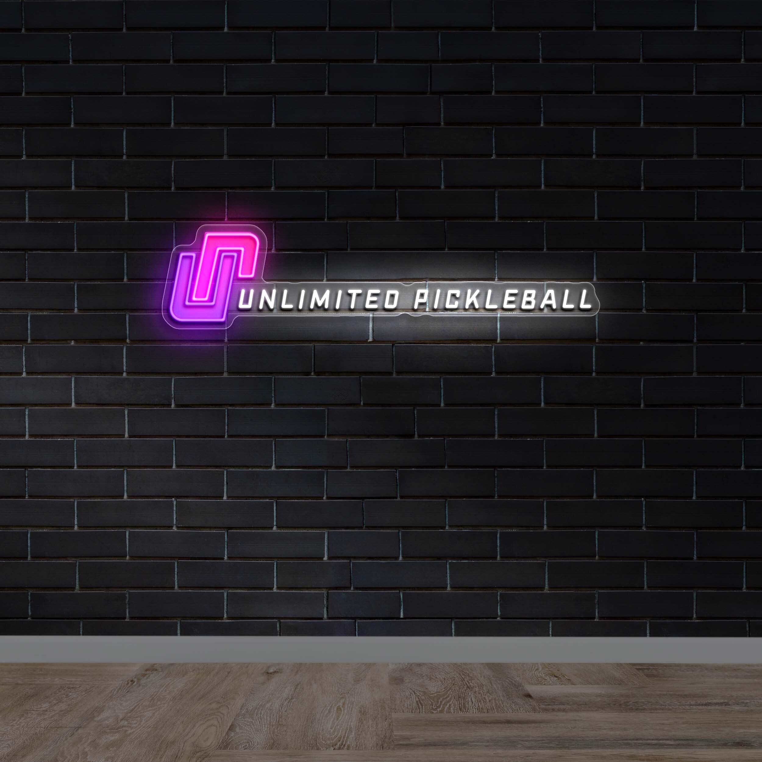 UNLIMITED PICKLEBALL | 2nd Version - Premium Neon Artwork