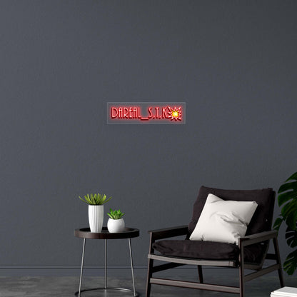 DAREAL_S.T.K - Premium Neon Artwork