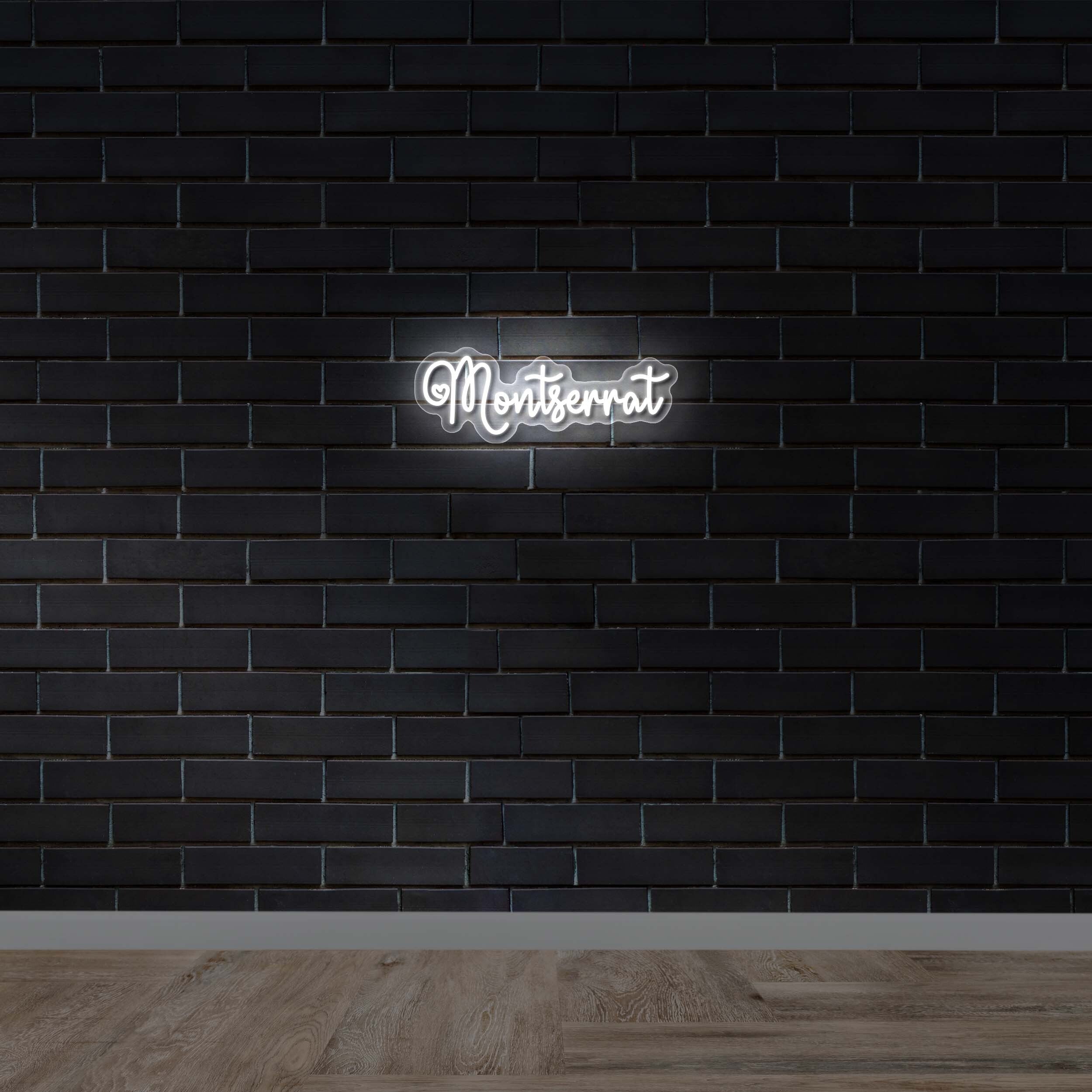 Montserrat - Premium Neon Artwork