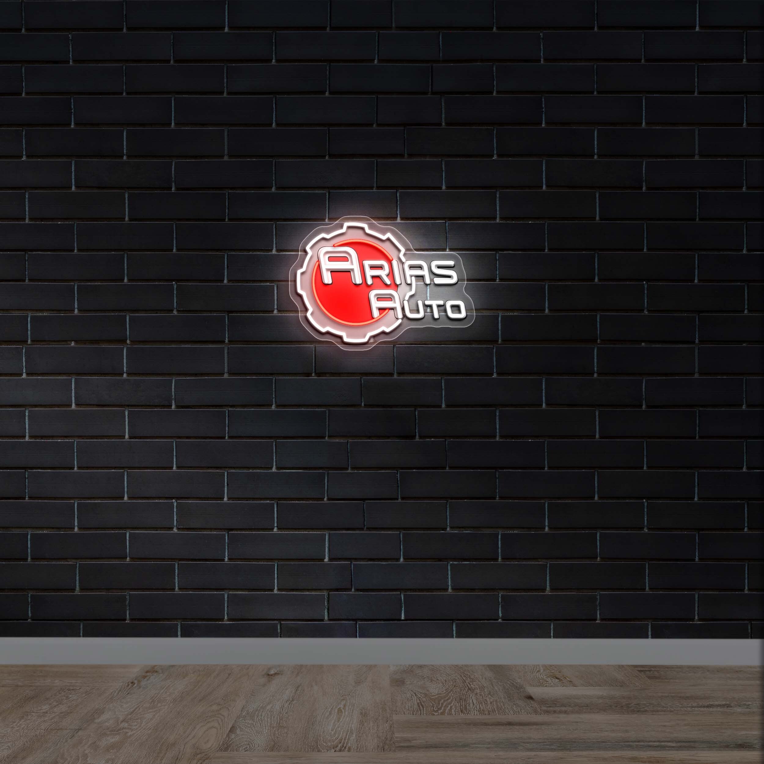 ARIAS AUTO - Premium Neon Artwork