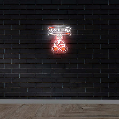 SUSHI ZEN - Premium Neon Artwork