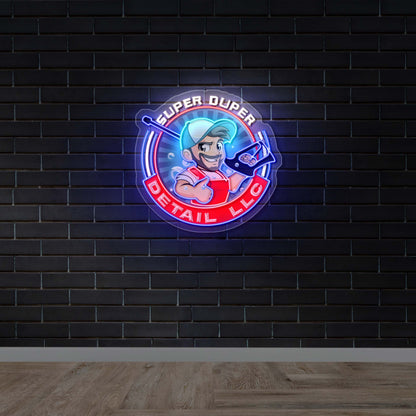 SUPER DUPER DETAIL LLC - Premium Neon Artwork