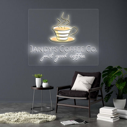 JANDY'S COFFEE CO. - Premium Neon Artwork