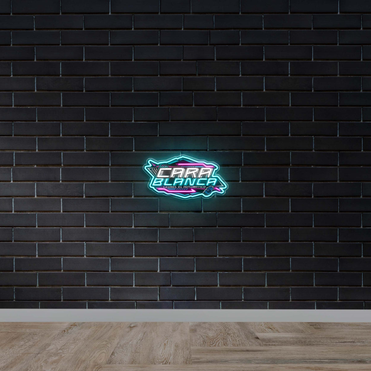 Cara Blanca - Premium Neon Artwork