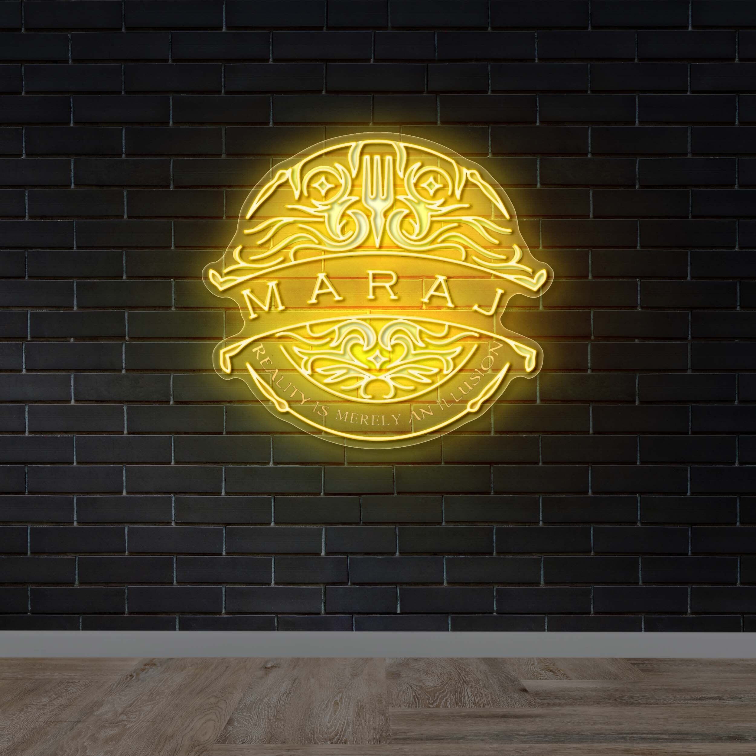 MARAJ - Premium Neon Artwork