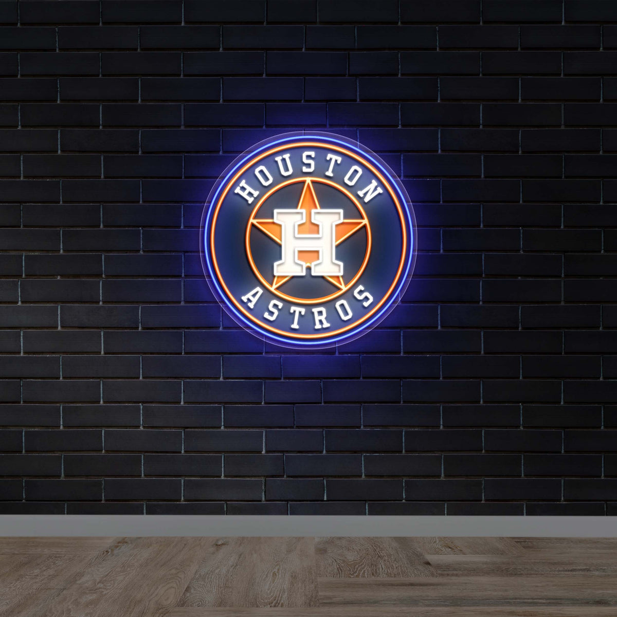 Houston Astros - Premium Neon Artwork