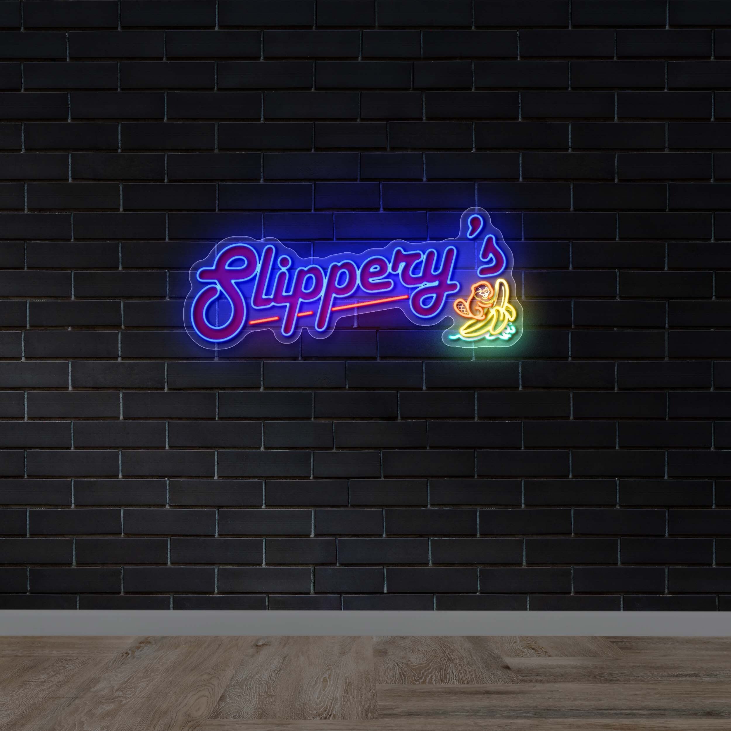 Slippery’s Orleans, NE - Premium Neon Artwork