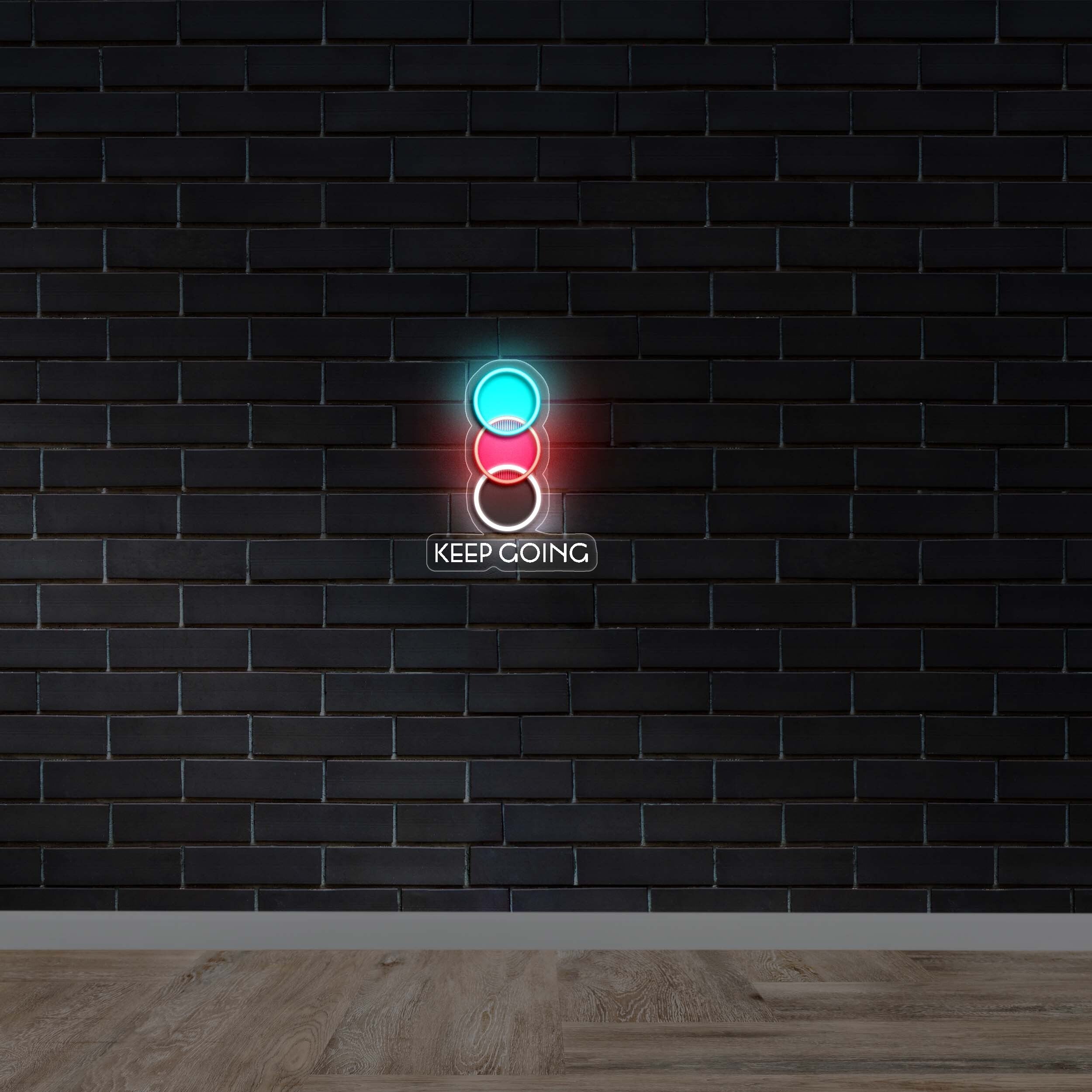 KEEP GOING - Premium Neon Artwork