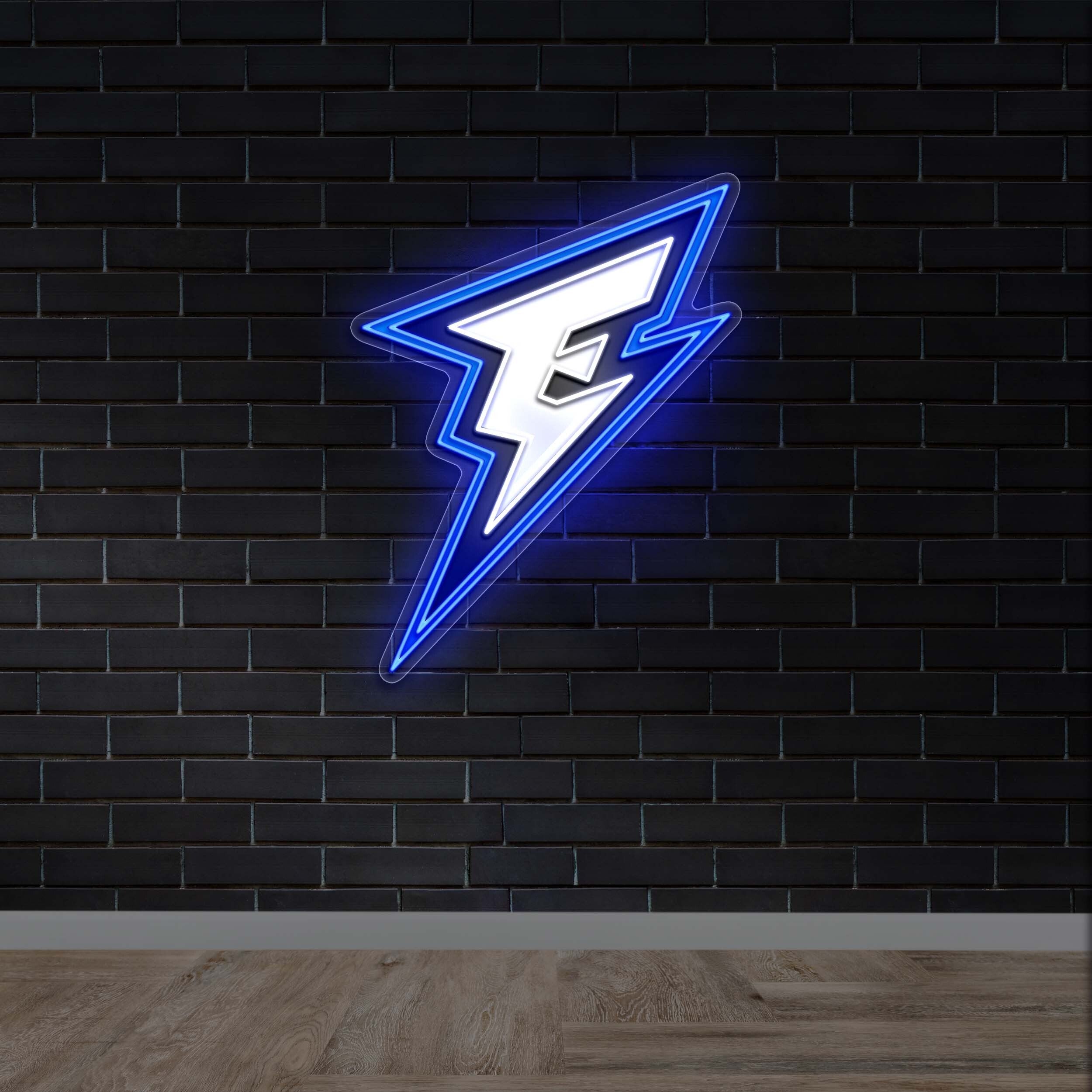 E - Premium Neon Artwork
