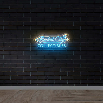 Rocket City Collectibles - Premium Neon Artwork