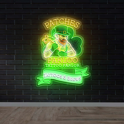 Patches Parloo Tattoo Parlor | 2nd Version - Premium Neon Artwork
