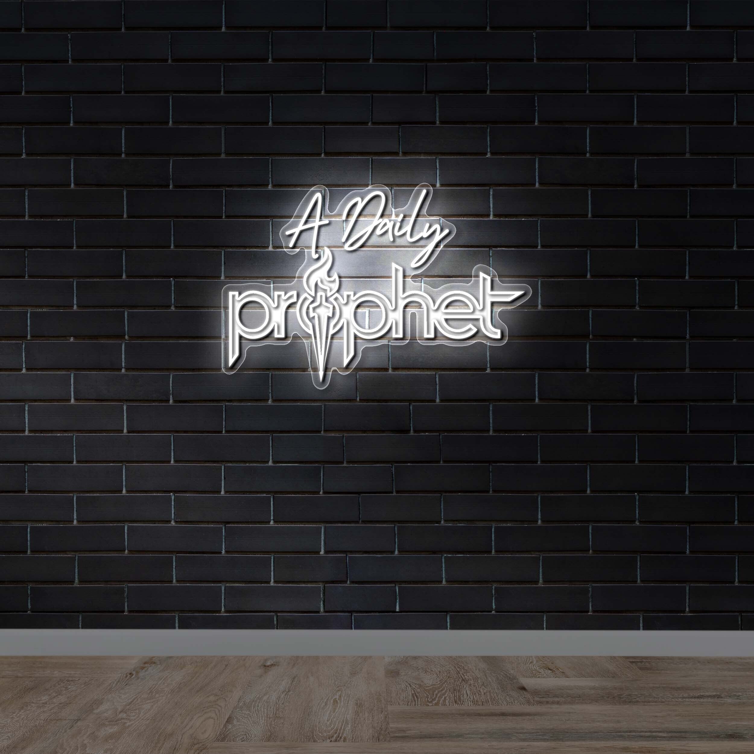 A Daily Prophet - Premium Neon Artwork
