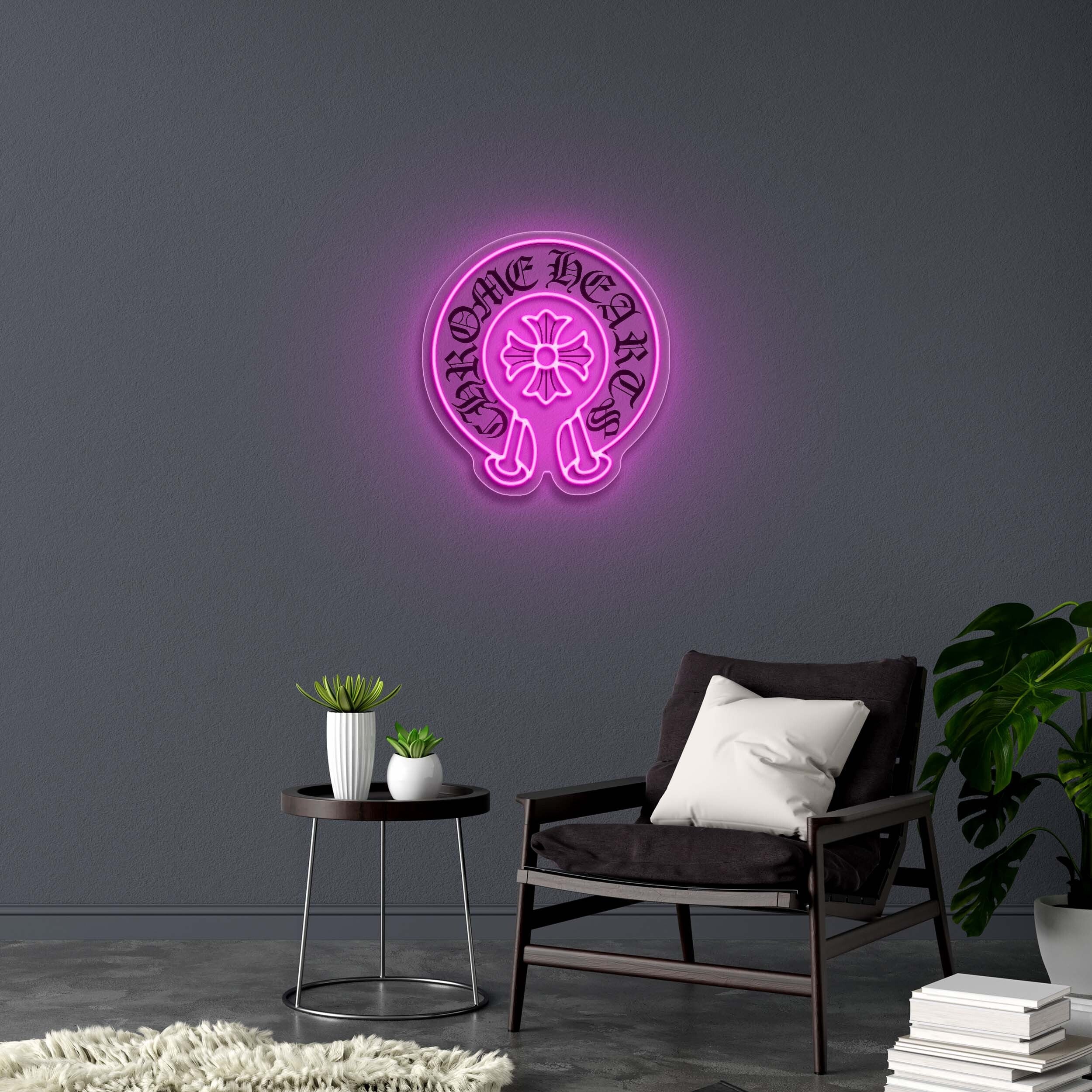 CHROME HEARTS - Premium Neon Artwork