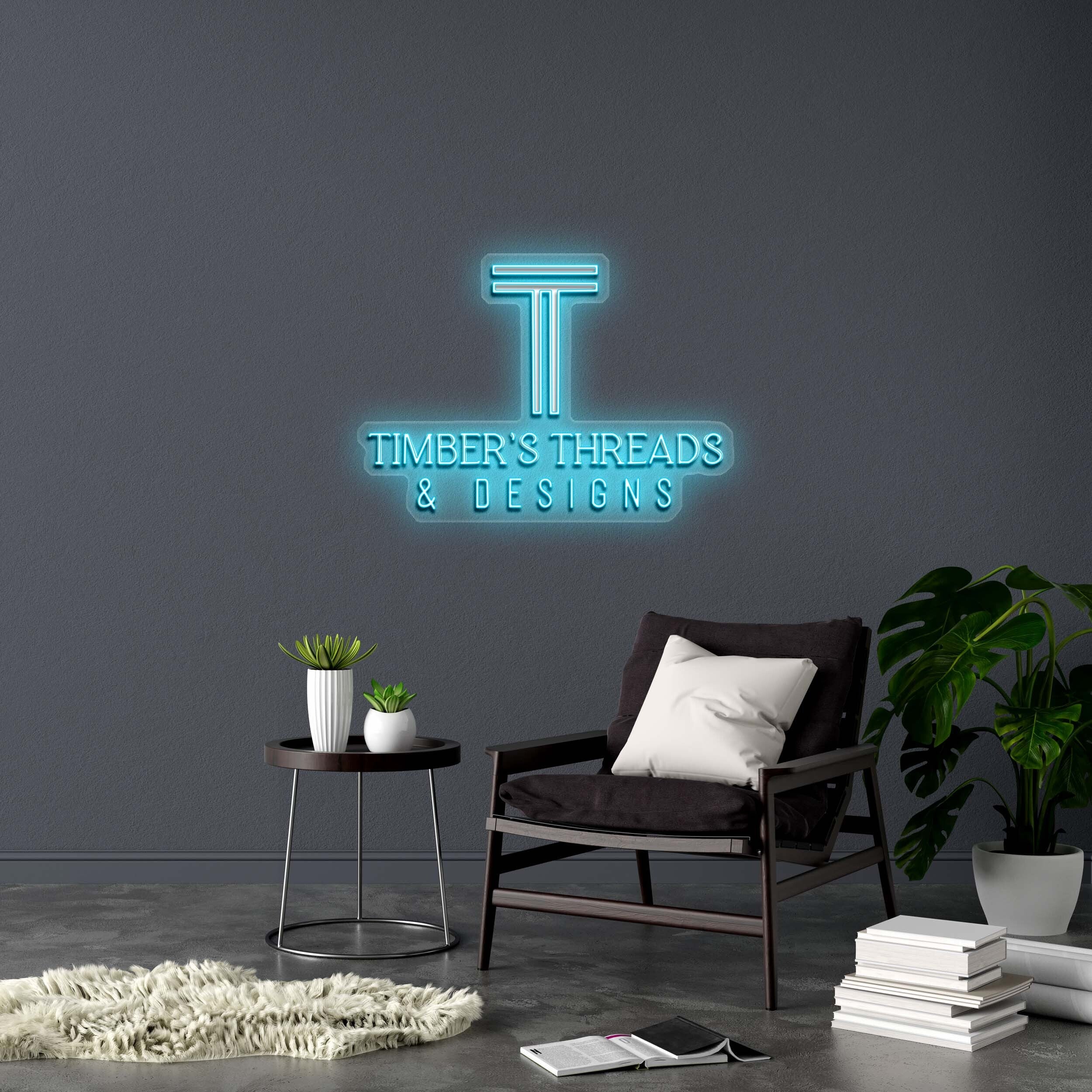 TIMBER'S THREADS & DESIGNS - Premium Neon Artwork