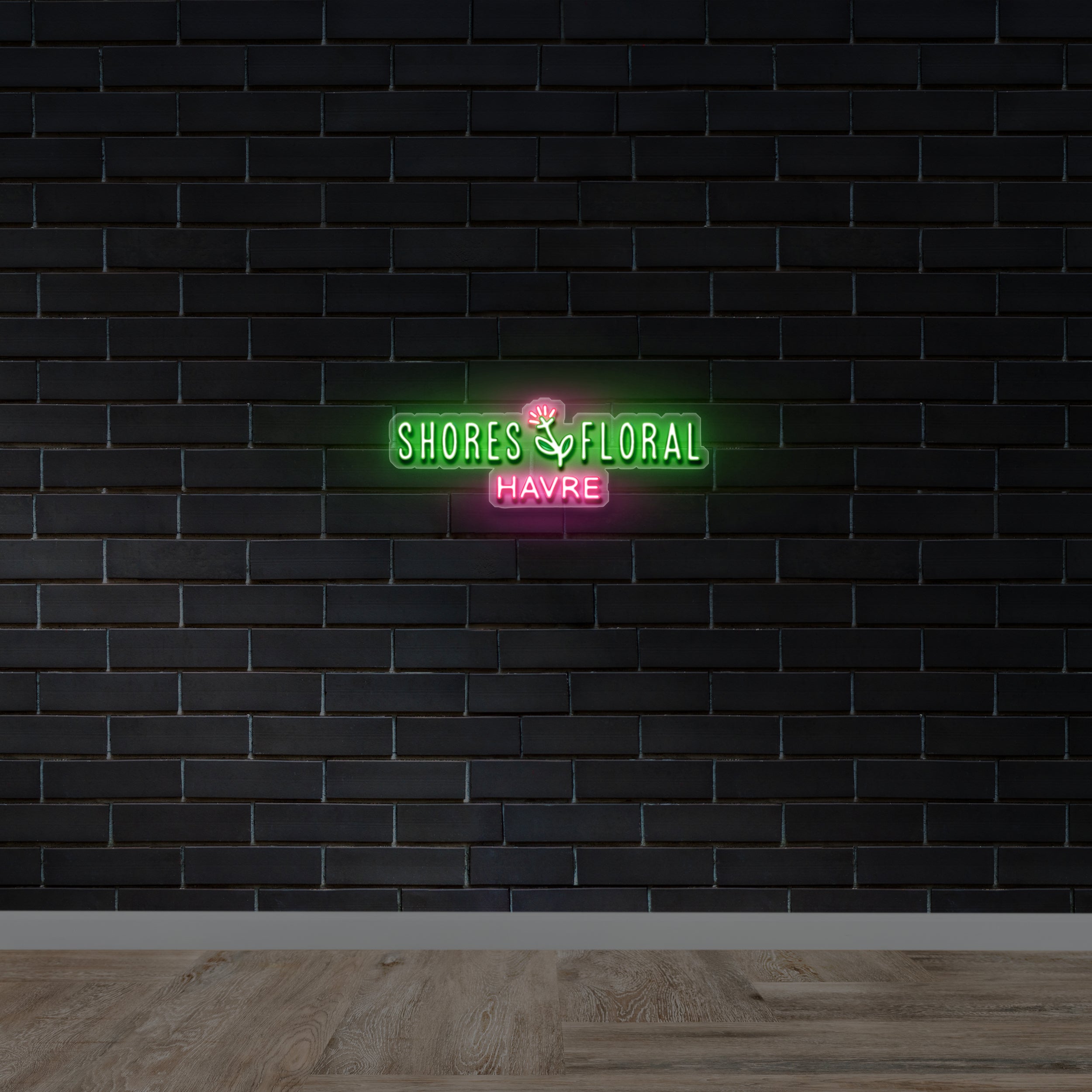 SHORES FLORAL - Premium Neon Artwork