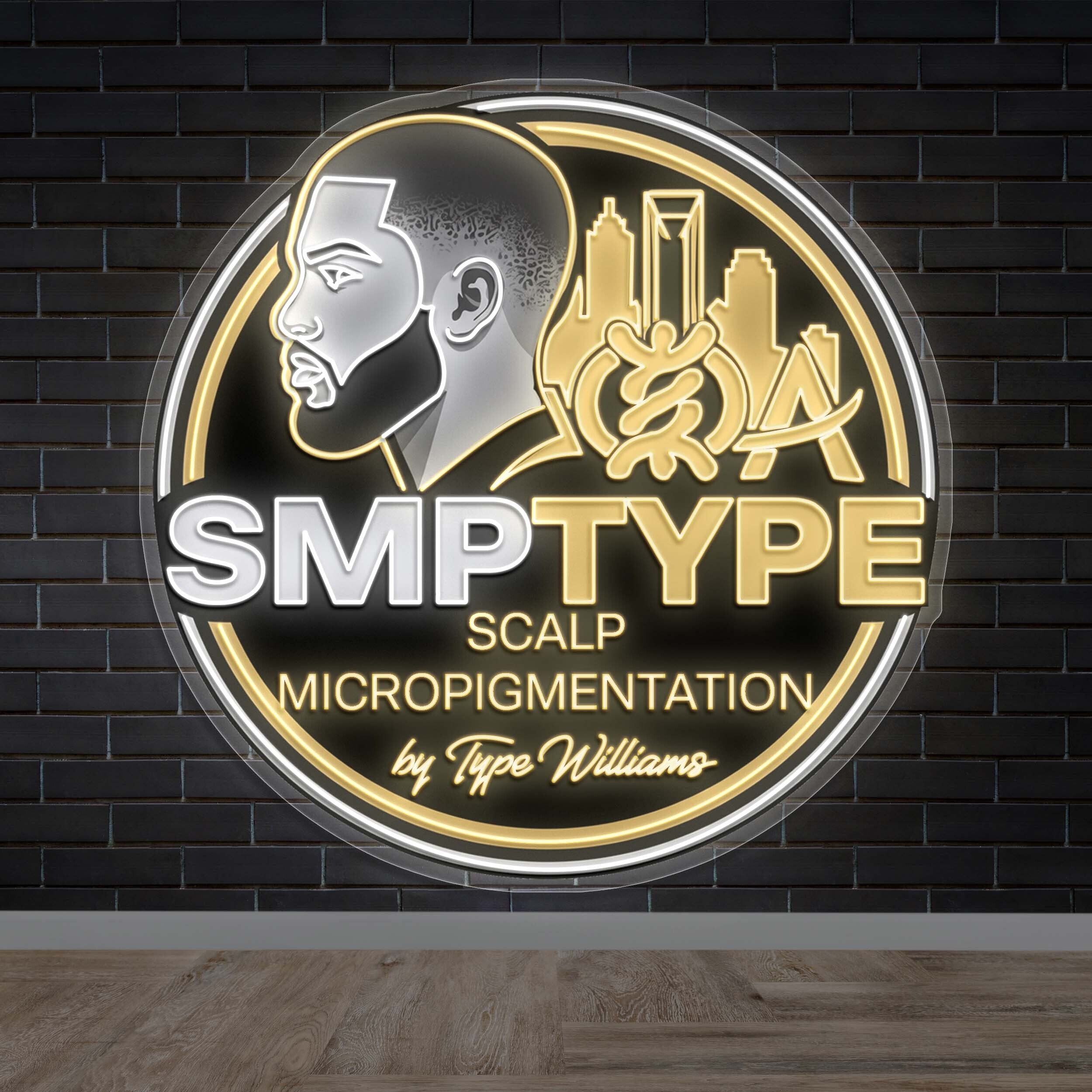 SMPType - Premium Neon Artwork