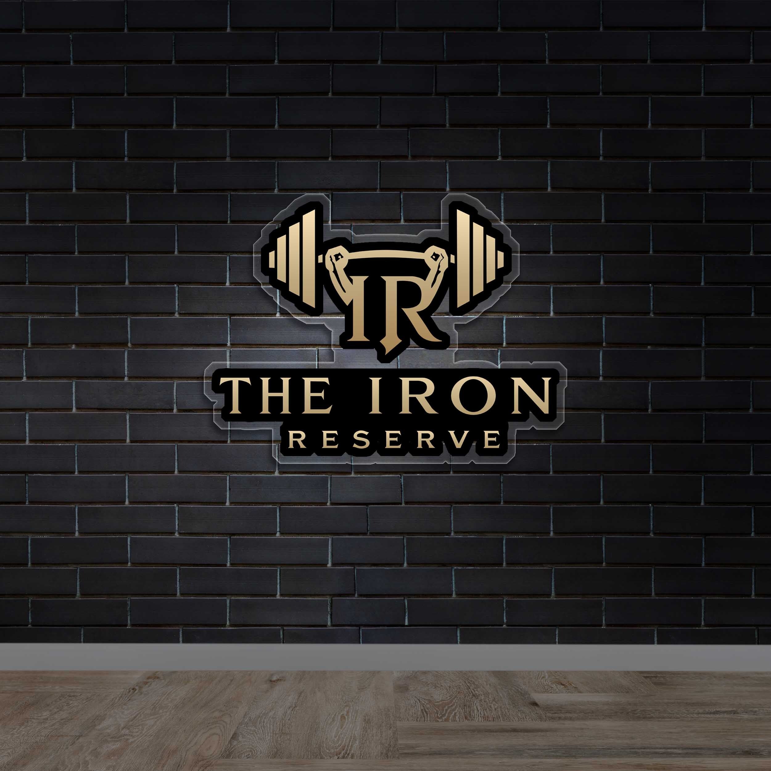 The Iron Reserve | Backlit - Premium Neon Artwork