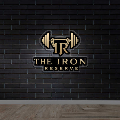 The Iron Reserve | Backlit - Premium Neon Artwork