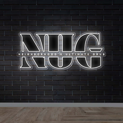 Neighborhoods Ultimate Grub - Premium Neon Artwork