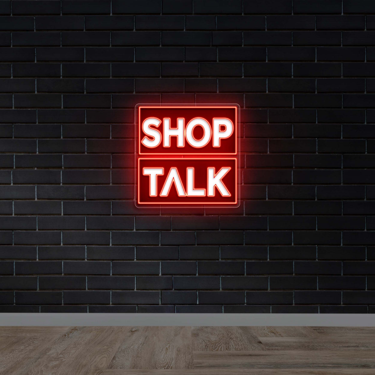Shop Talk - Premium Neon Artwork