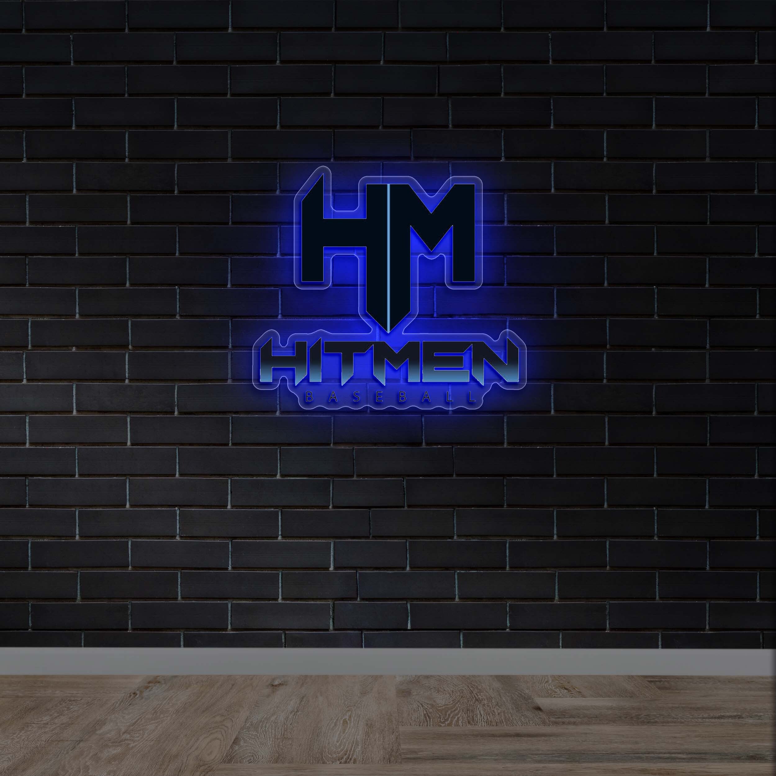 Hitmen | Backlit version - Premium Neon Artwork