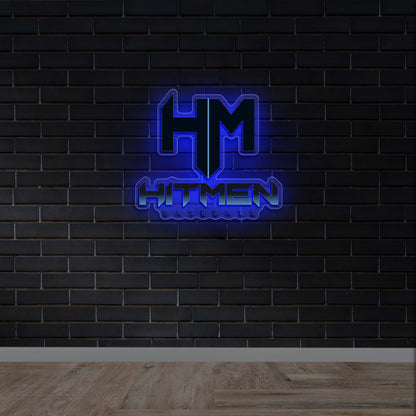 Hitmen | Backlit version - Premium Neon Artwork