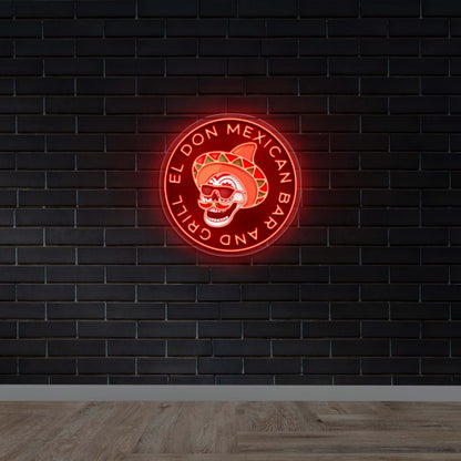 EL DON MEXICAN BAR AND GRILL - Premium Neon Artwork